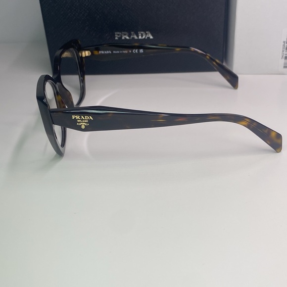 New Authentic Prada PR 18WV tortoise VPR 18W Eyeglasses - Picture 7 of 14